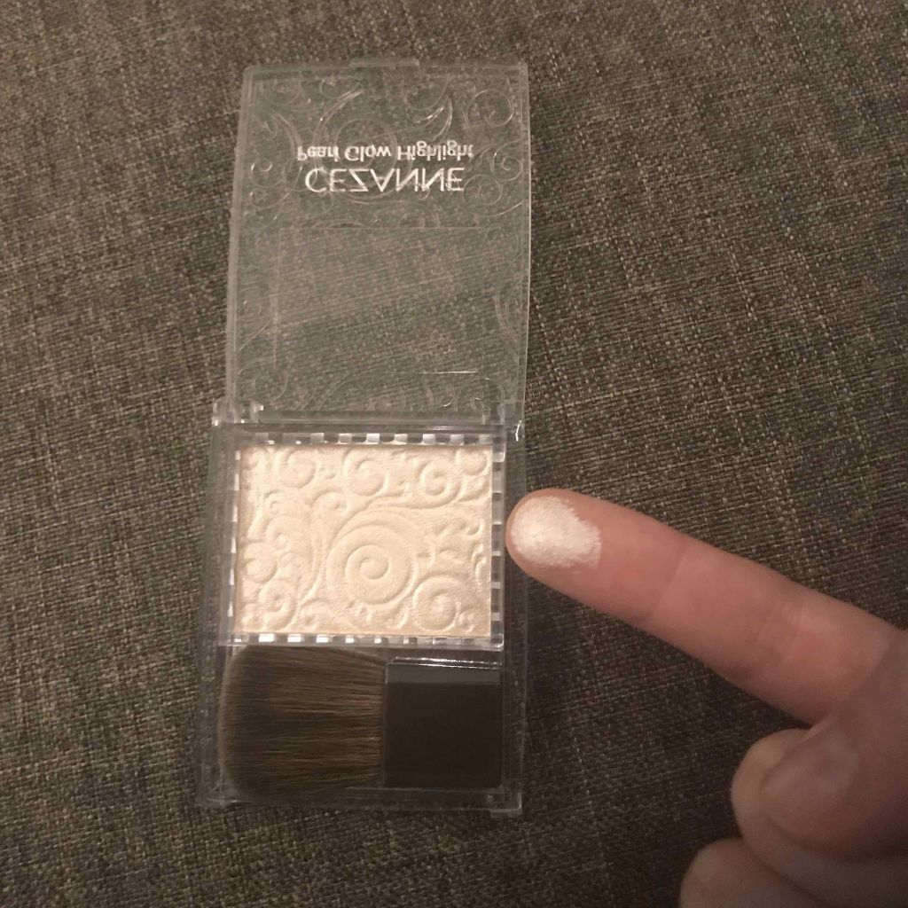 パールグロウハイライト/CEZANNE/パウダーハイライトを使ったクチコミ（2枚目）