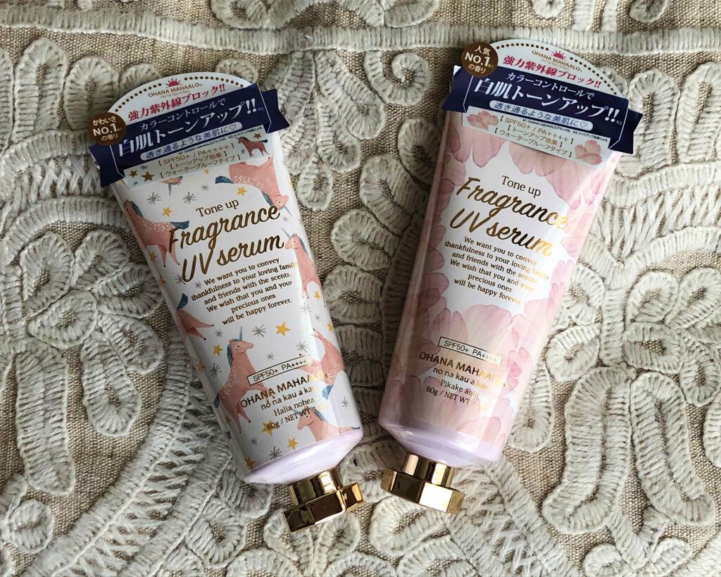 オハナ･マハロ トーンアップUVセラム ピカケアウリィ〈日やけ止め・美容液〉/OHANA MAHAALO/日焼け止めローションを使ったクチコミ（2枚目）