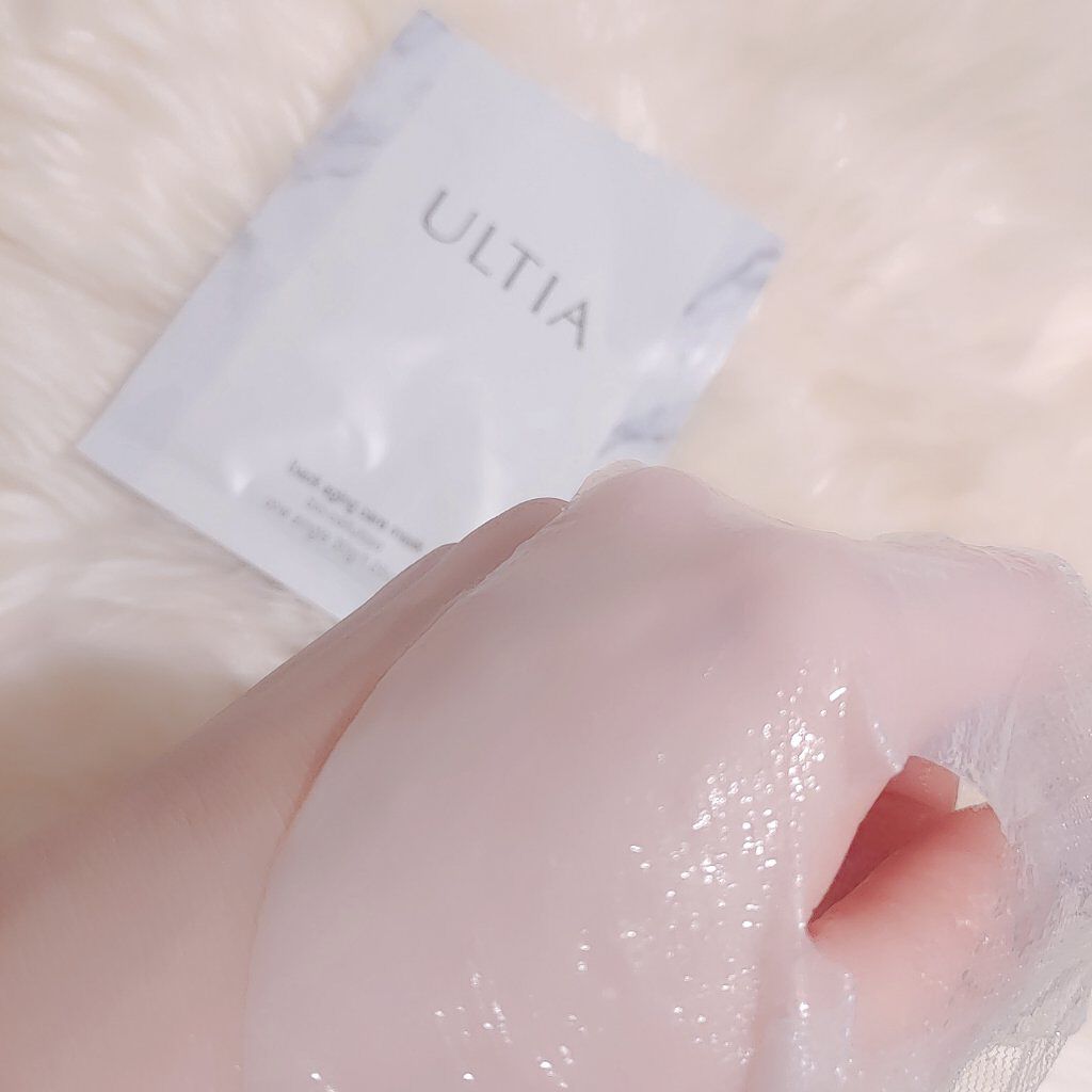 back aging care mask/ULTIA/シートマスク・パックを使ったクチコミ（3枚目）