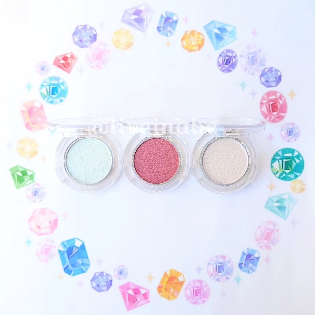 マルチグリッターカラー/ENBAN TOKYO/単色アイシャドウを使ったクチコミ(2枚目)