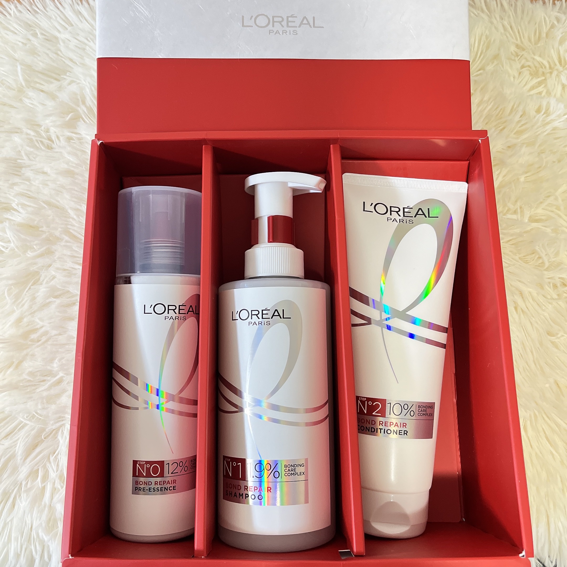 ロレアル パリ ボンド リペア シャンプー／コンディショナー/ロレアル パリ/市販シャンプーを使ったクチコミ（1枚目）