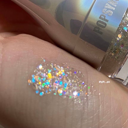 シャイラスティンググリッタージェル/POPSY NOTE/グリッターを使ったクチコミ(4枚目)