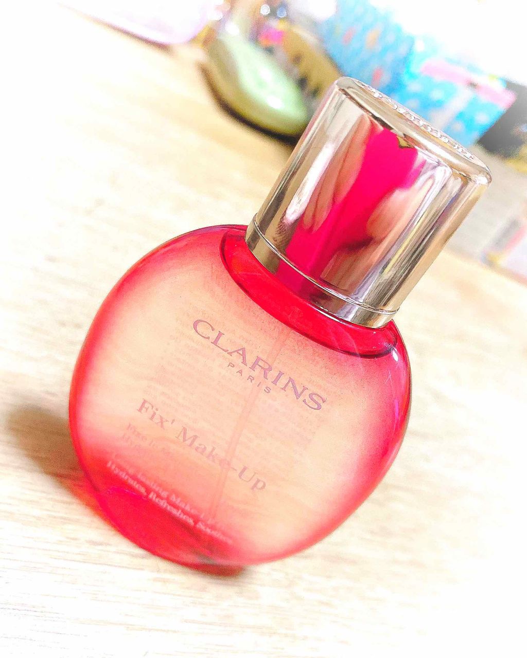 フィックス メイクアップ/CLARINS/ミスト状化粧水を使ったクチコミ(1枚目)
