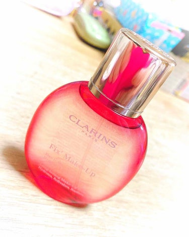 フィックス メイクアップ/CLARINS/ミスト状化粧水を使ったクチコミ（1枚目）