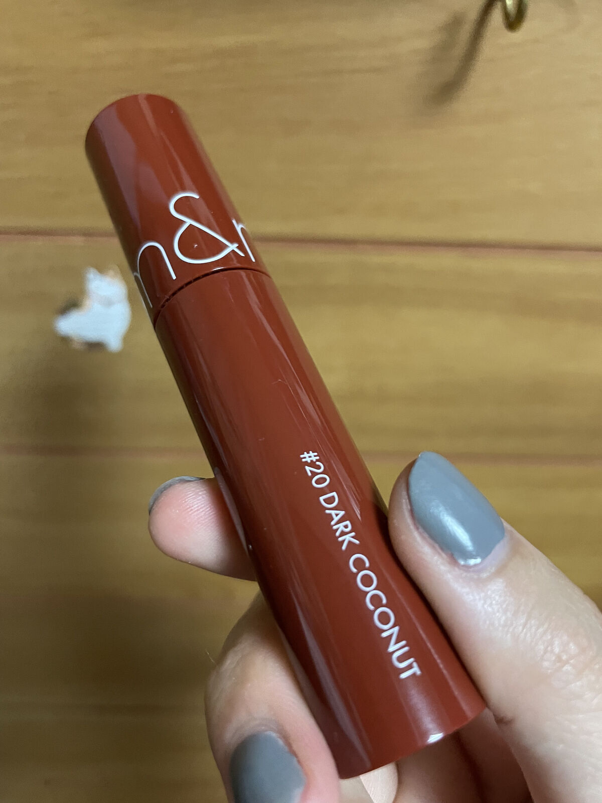 ジューシーラスティングティント/rom&nd/リップティントを使ったクチコミ（2枚目）