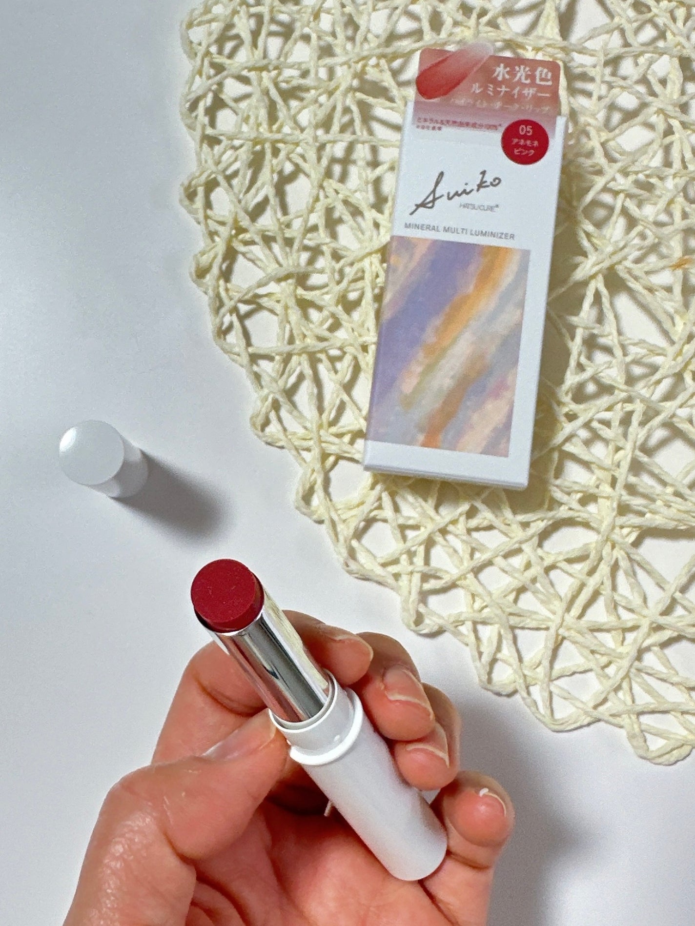 ミネラルマルチルミナイザー/SUIKO HATSUCURE/スティックハイライトを使ったクチコミ(1枚目)