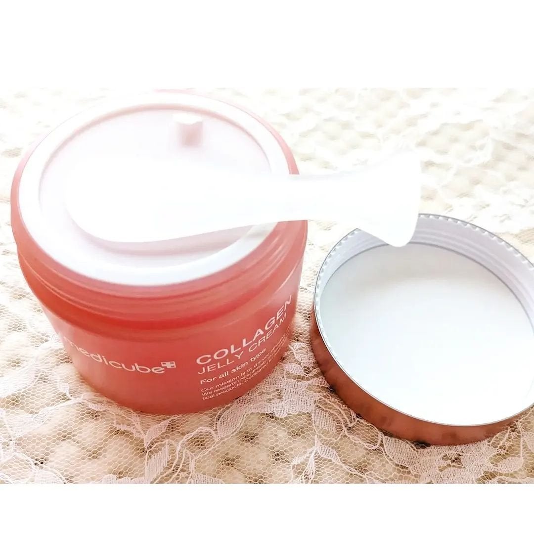 コラーゲン ジェル クリーム/MEDICUBE/フェイスクリームを使ったクチコミ(2枚目)