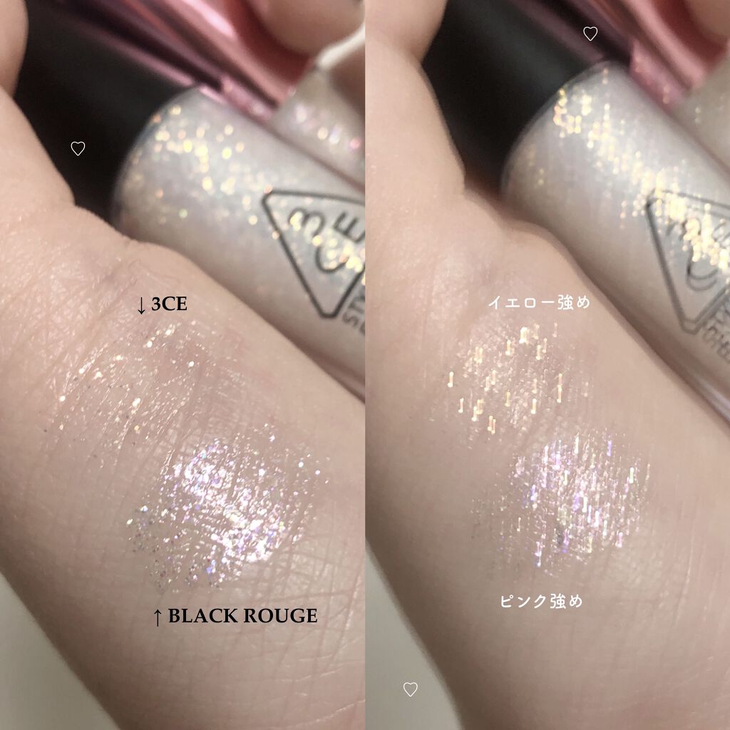3CE アイスイッチ/3CE/グリッターを使ったクチコミ（2枚目）