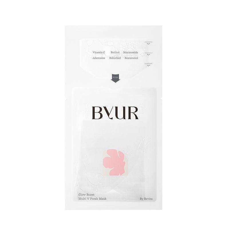 バイユア グローブースト マルチV フレッシュマスク 35mL(上段:5mL、下段:30mL)×1枚