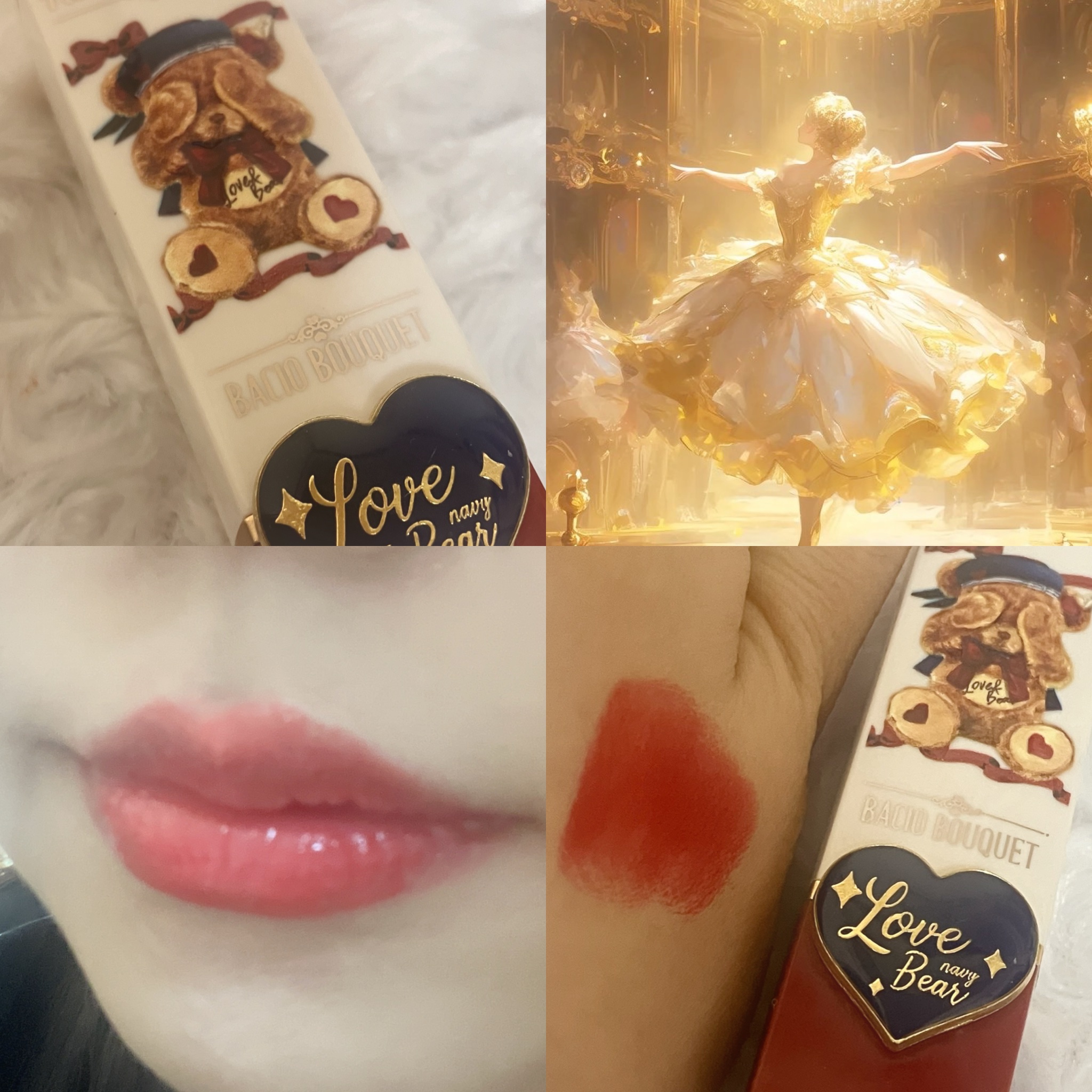 Love Bear リップスティック ツヤタイプ/FlowerKnows/口紅を使ったクチコミ（1枚目）