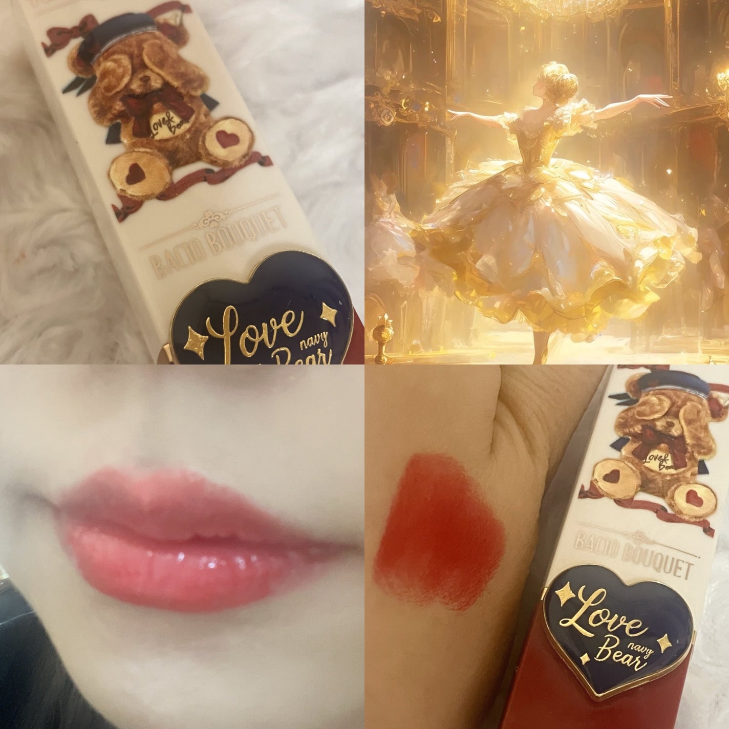 Love Bear リップスティック ツヤタイプ/FlowerKnows/口紅を使ったクチコミ(1枚目)