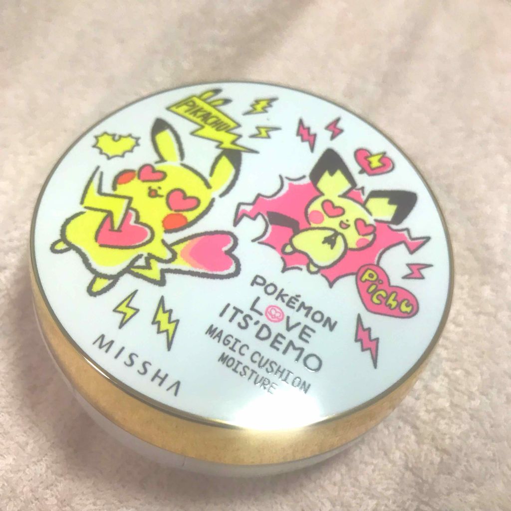 M クッション ファンデーション(モイスチャー)/MISSHA/クッションファンデーションを使ったクチコミ(1枚目)