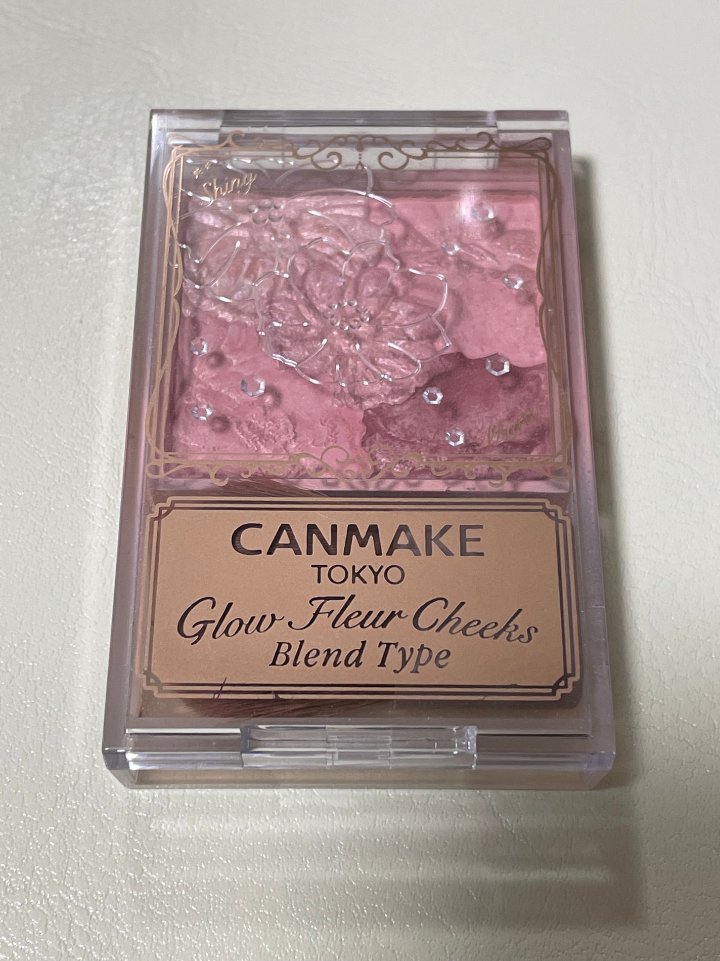 グロウフルールチークス(ブレンドタイプ)/キャンメイク/パウダーチークを使ったクチコミ(1枚目)