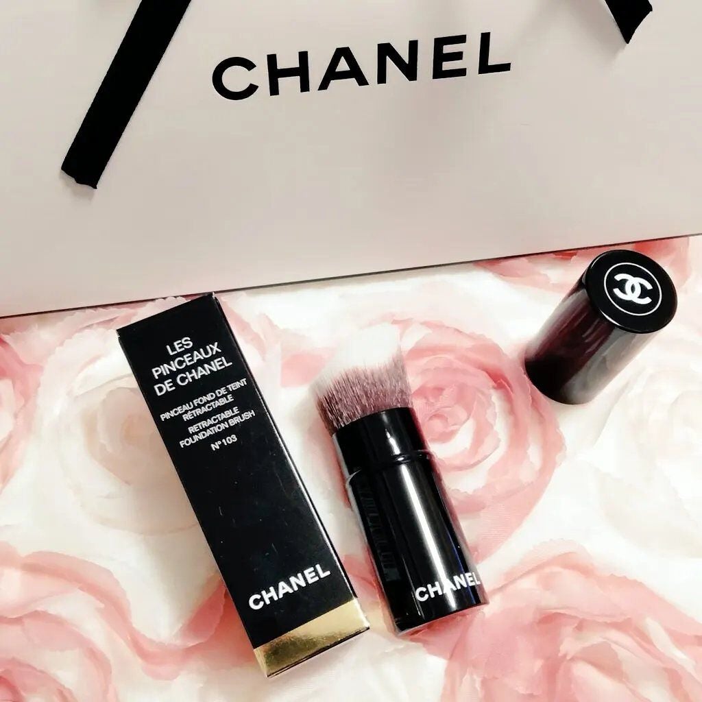 パンソー フォン ドゥ タン レトラクターブル/CHANEL/メイクブラシを使ったクチコミ(1枚目)