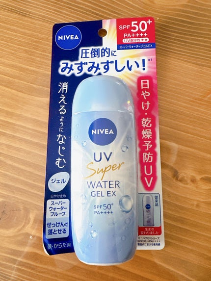 ニベアUV ウォータージェルEX/ニベア/日焼け止めジェルを使ったクチコミ(1枚目)