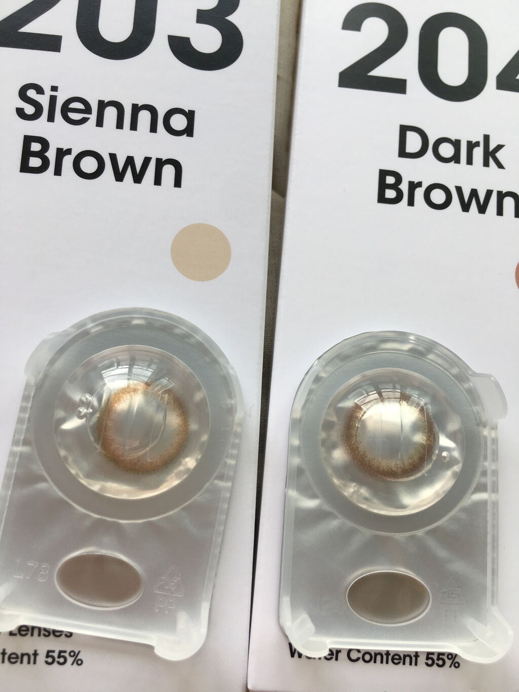 メリーベーシック/MORECONTACT/カラーコンタクトレンズを使ったクチコミ(2枚目)