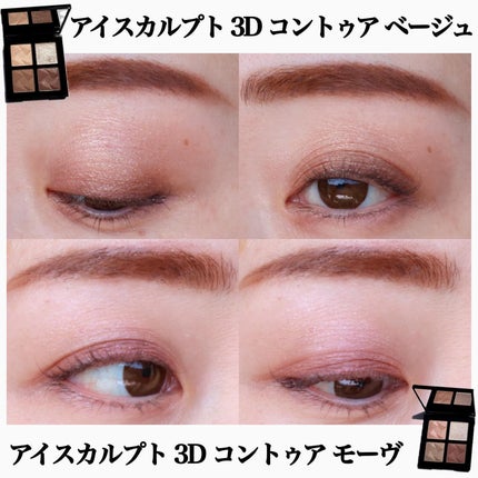 アイスカルプト/shu uemura/アイシャドウパレットを使ったクチコミ(5枚目)