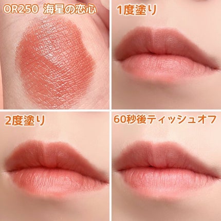 ネンマクフェイク ルージュ/Visée/口紅を使ったクチコミ(4枚目)