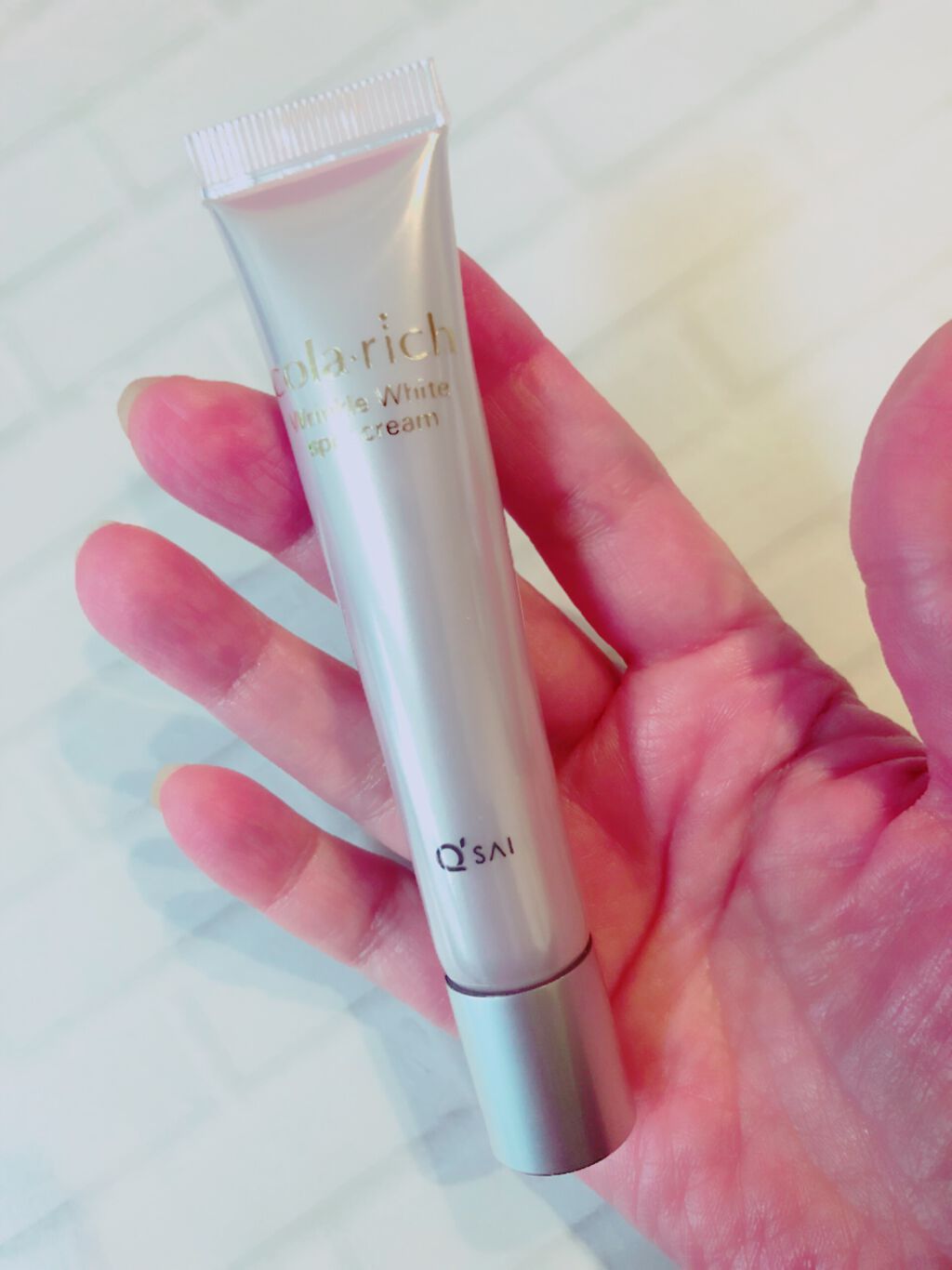 リンクルホワイトスポットクリーム/コラリッチ/フェイスクリームを使ったクチコミ（2枚目）