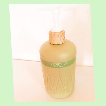 温泉藻配合ボディクレンザー/ONSENSOU/ボディソープを使ったクチコミ(1枚目)