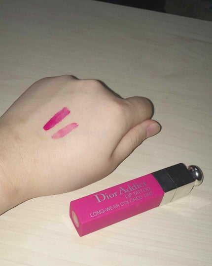 【旧】ディオール アディクト リップ ティント/Dior/リップグロスを使ったクチコミ(2枚目)