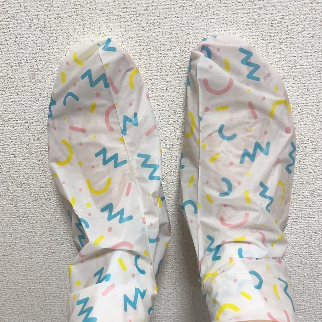 シルキーココナッツオイルフットマスク /MADFORCOS/レッグ・フットケアを使ったクチコミ(3枚目)