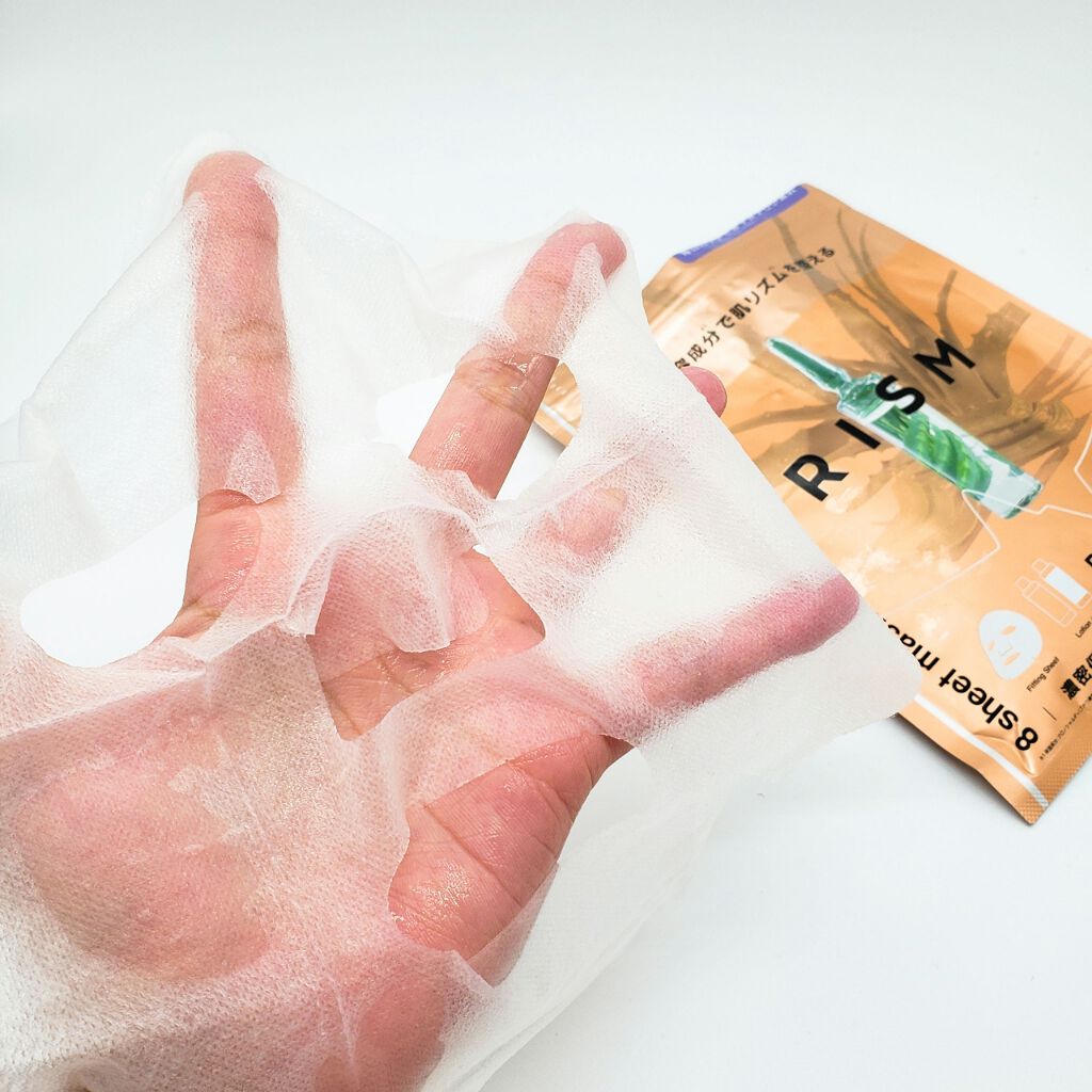 デイリーケアマスク プロテオグリカン＆アロエ/RISM/シートマスク・パックを使ったクチコミ（2枚目）