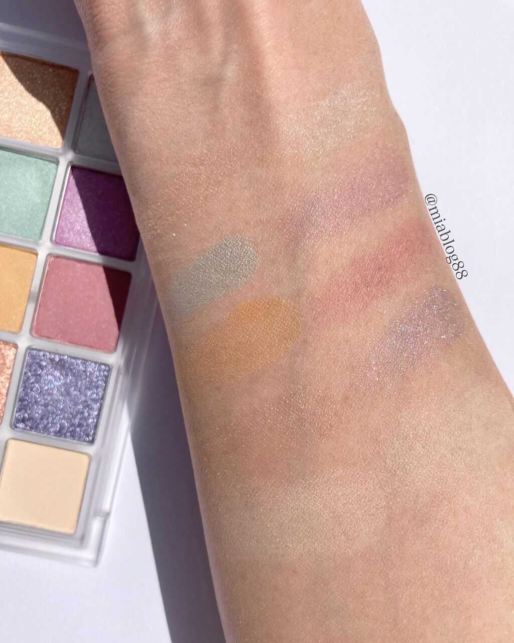 ファーストバードアイシャドウパレット/CLARUM/アイシャドウパレットを使ったクチコミ(5枚目)