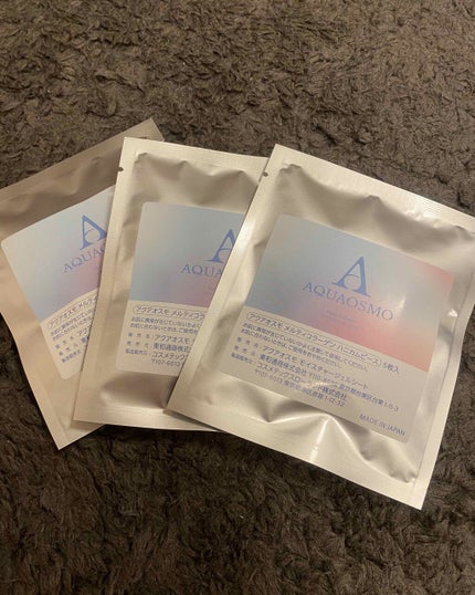 モイスチャージェルシート/AQUAOSMO/美容液を使ったクチコミ(2枚目)