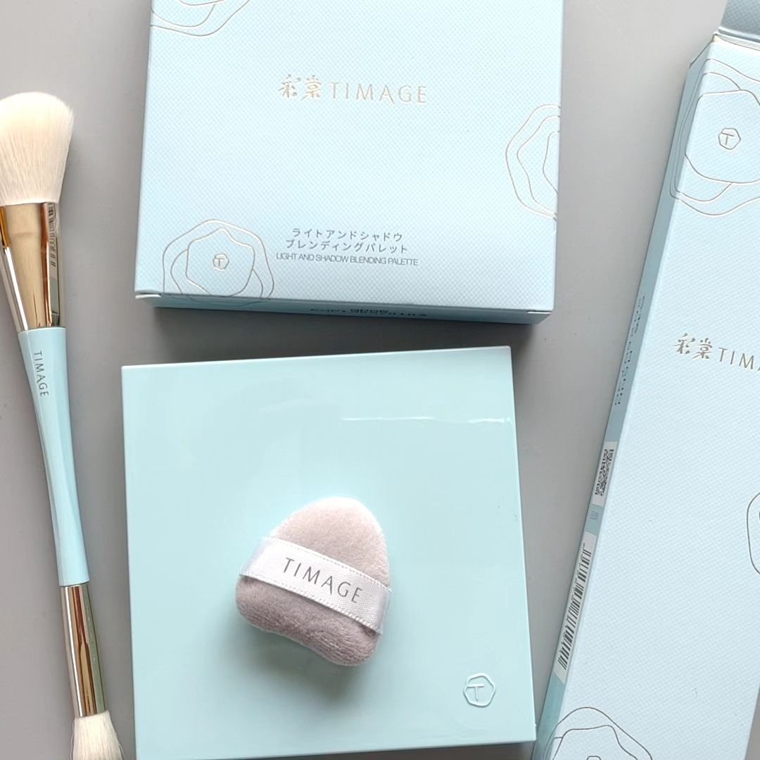ハイライトシェーディングパレット/TIMAGE/パウダーハイライトを使ったクチコミ（1枚目）