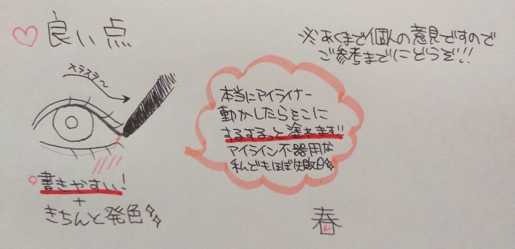 クリーミータッチライナー/キャンメイク/ジェルアイライナーを使ったクチコミ（2枚目）