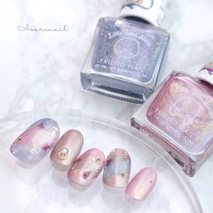 フレンドネイル(リニューアル品) /DAISO/マニキュアを使ったクチコミ(2枚目)