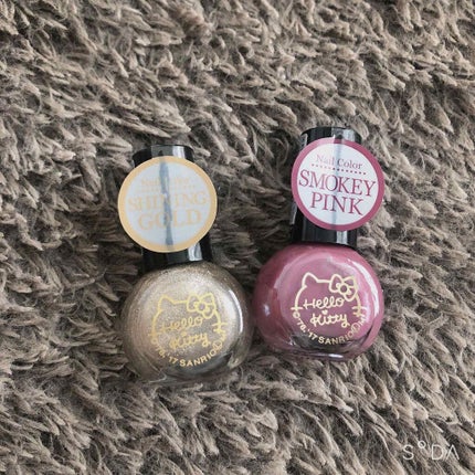 キティ ネイル/DAISO/マニキュアを使ったクチコミ(2枚目)