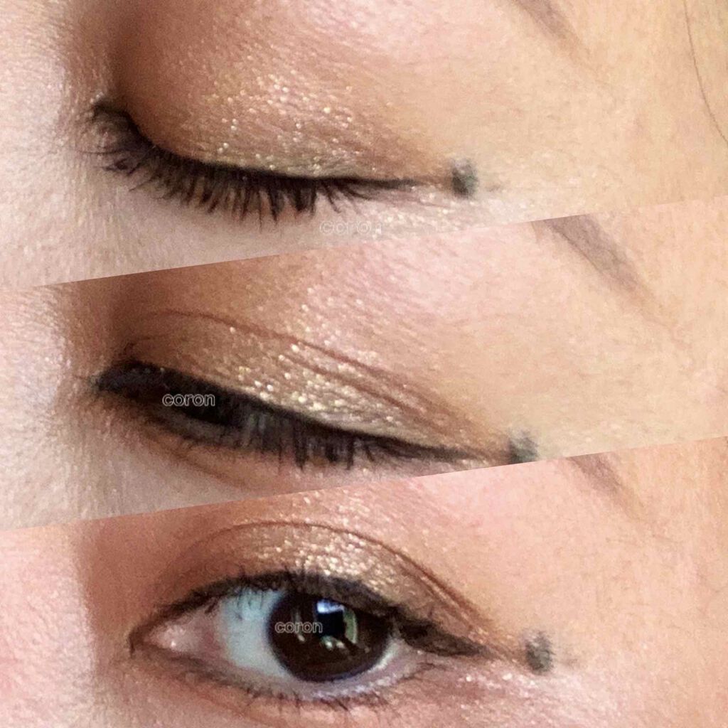 ザ アイシャドウ L 160 The Richest Gold/ADDICTION/単色アイシャドウを使ったクチコミ（3枚目）