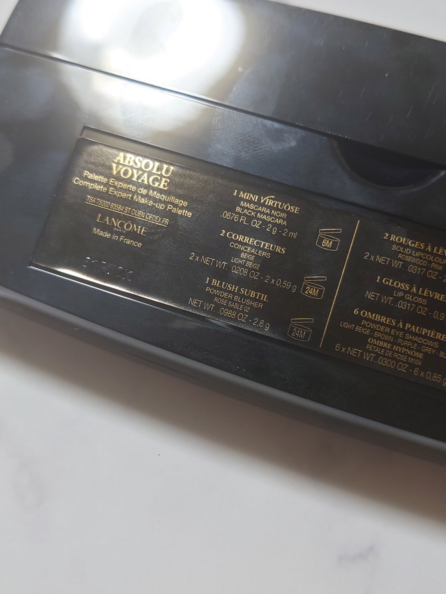 アプソリュ ヴォヤージュ メイクアップパレット/LANCOME/メイクアップキットを使ったクチコミ（2枚目）