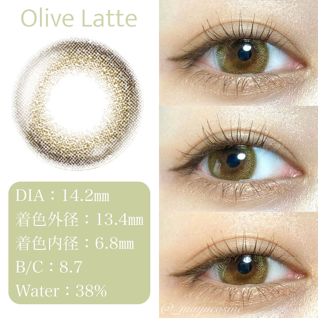 アンジョルノ/en Giorno/カラーコンタクトレンズを使ったクチコミ（2枚目）