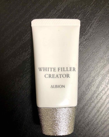 ALBION アルビオン ホワイトフィラー クリエイターのクチコミ「アルビオン ホワイトフィラー クリエーター
SPF35 PA+++

美白美容液が入ってて、塗.....」（1枚目）