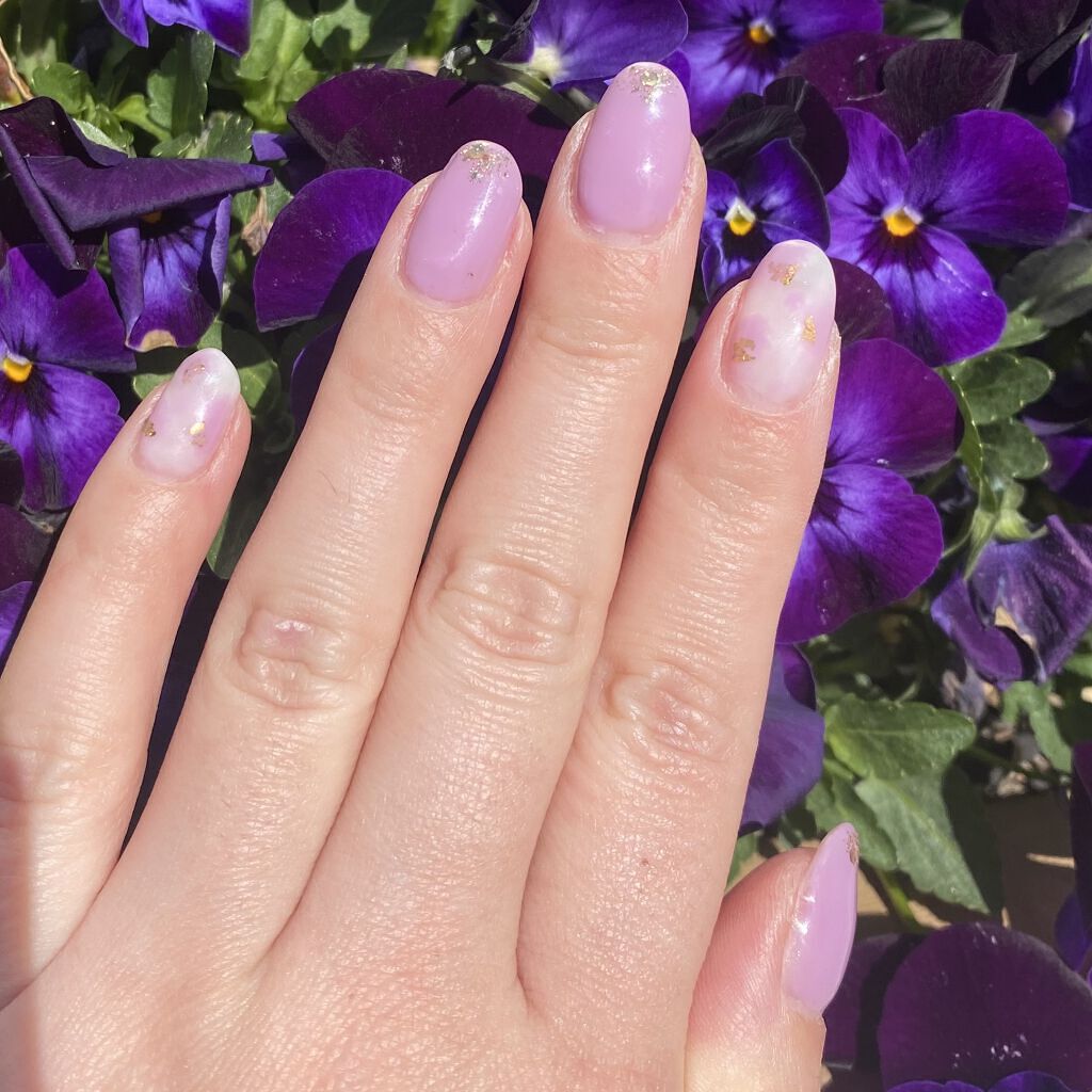 ジェルネイル（ライト対応）/セリア/ジェルネイルを使ったクチコミ（1枚目）