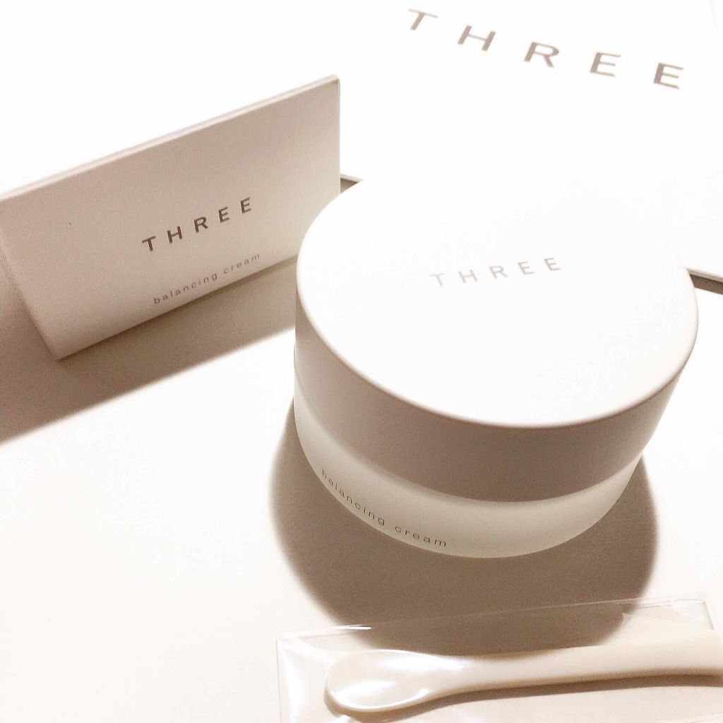 バランシング クリーム/THREE/フェイスクリームを使ったクチコミ（3枚目）