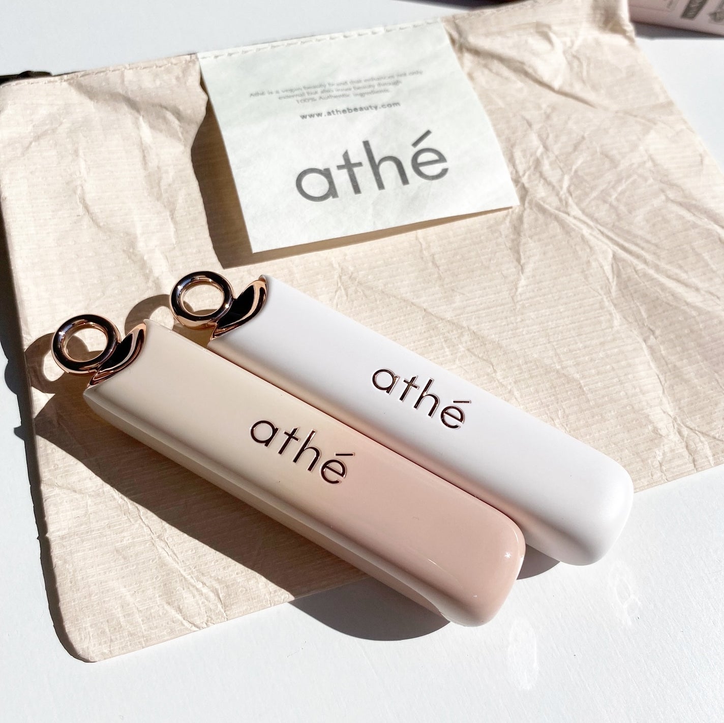 オーセンティック リップ バーム/athé/口紅を使ったクチコミ(2枚目)