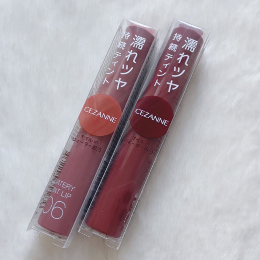 ウォータリーティントリップ/CEZANNE/リップティントを使ったクチコミ(2枚目)