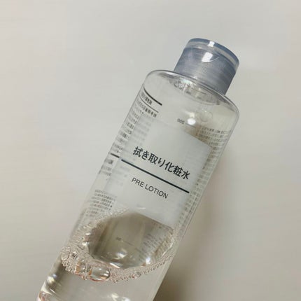 ふき取り化粧水/無印良品/拭き取り化粧水を使ったクチコミ(1枚目)