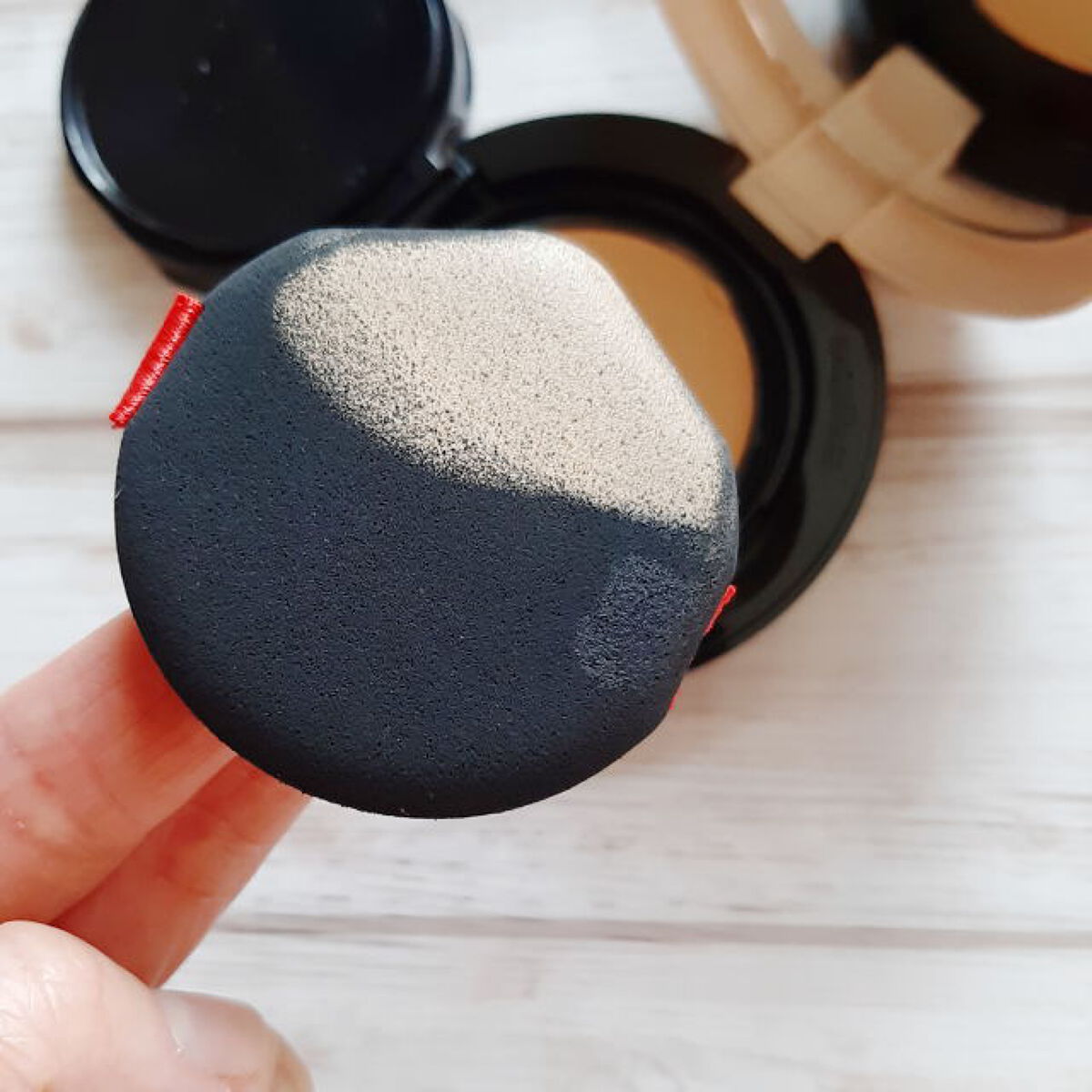 ドラマティックジェリーコンパクト/マキアージュ/クッションファンデーションを使ったクチコミ（1枚目）