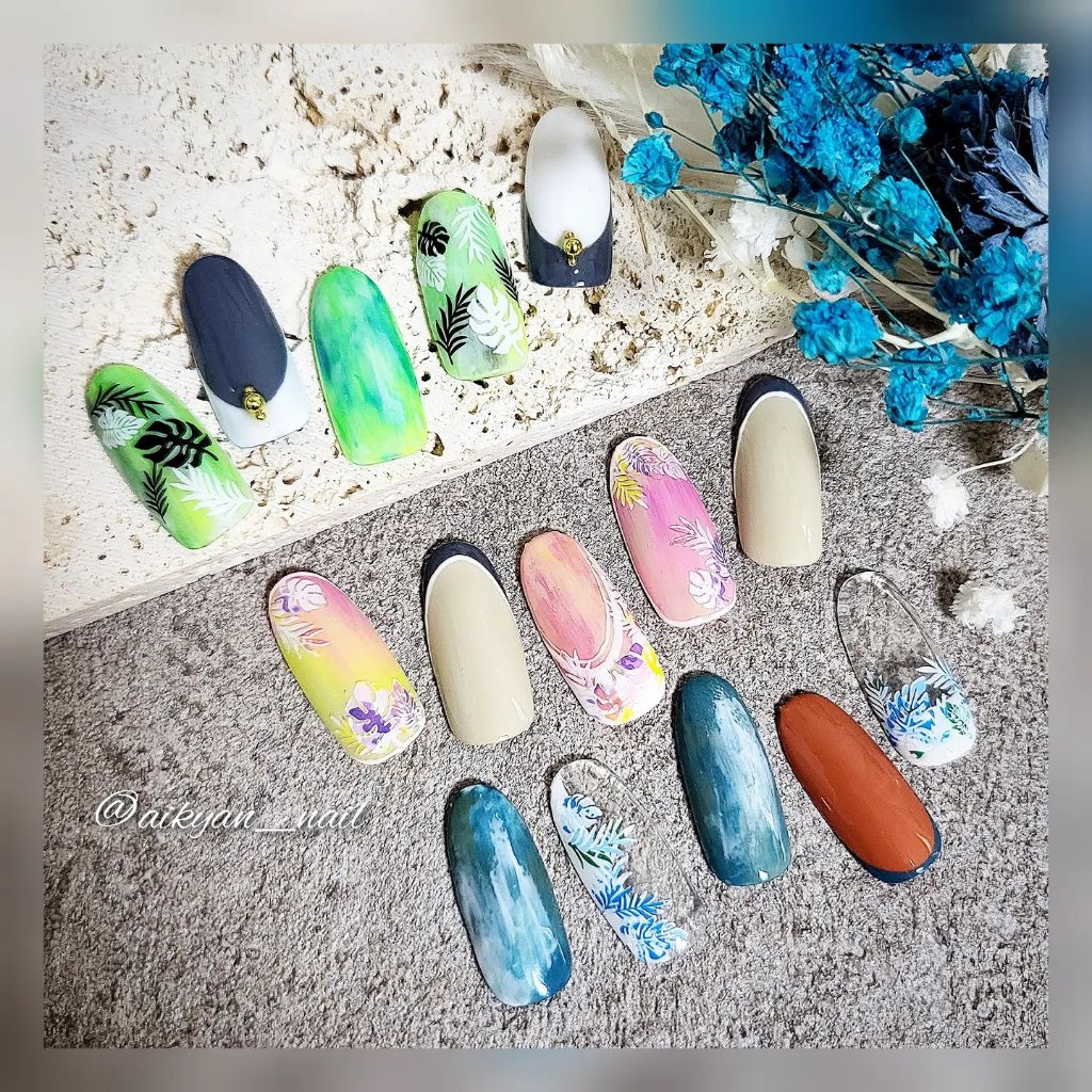 トップジェル/AQUA NAIL/ジェルネイルを使ったクチコミ（2枚目）