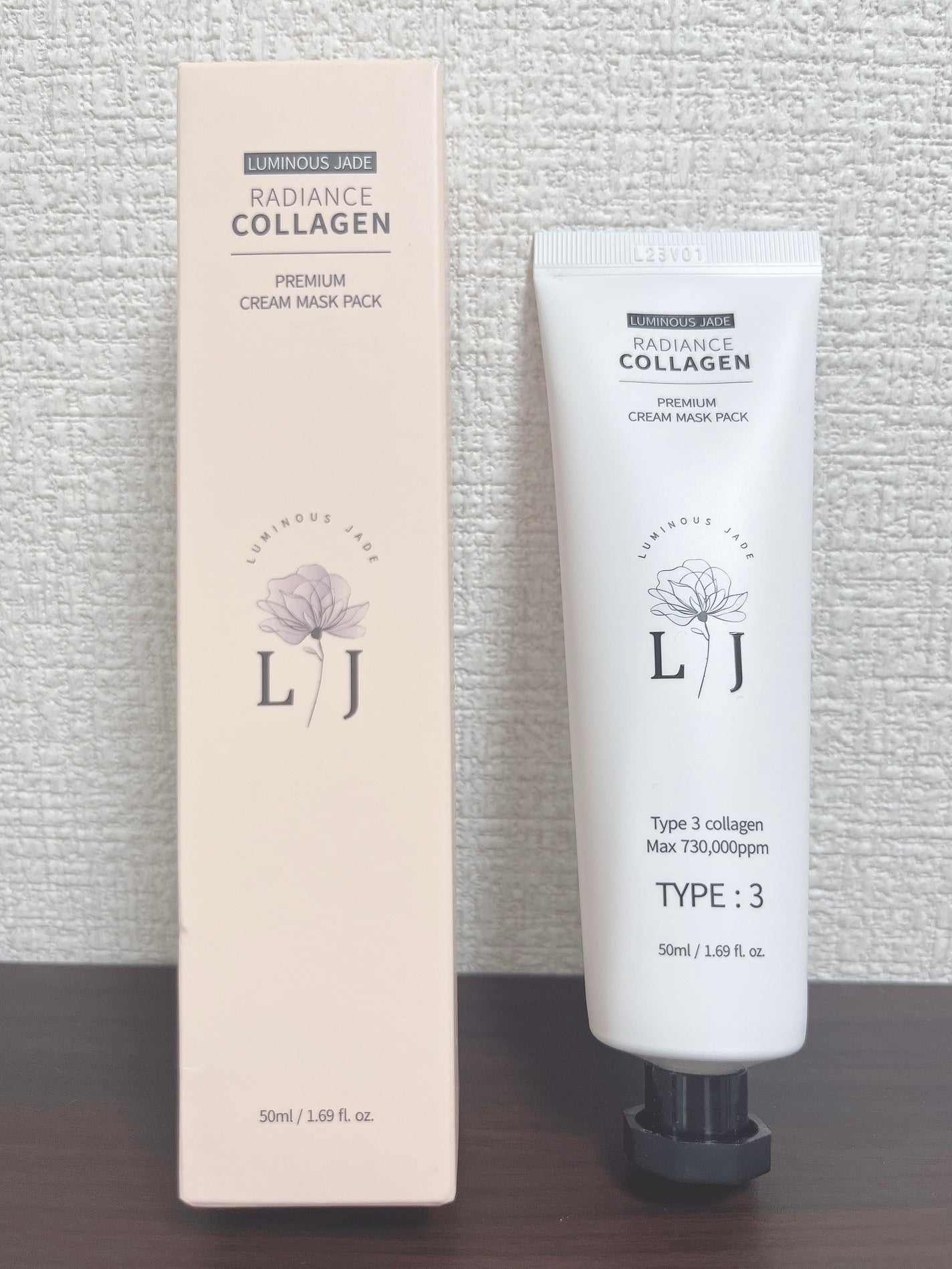 おもち フォロバ強化🎀 on LIPS 「LUMINOUSJADEラディアンスコラーゲンプレミアムクリー..」(1枚目)