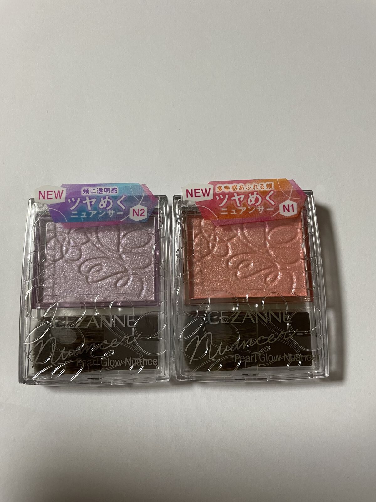 パールグロウニュアンサー/CEZANNE/パウダーハイライトを使ったクチコミ（1枚目）