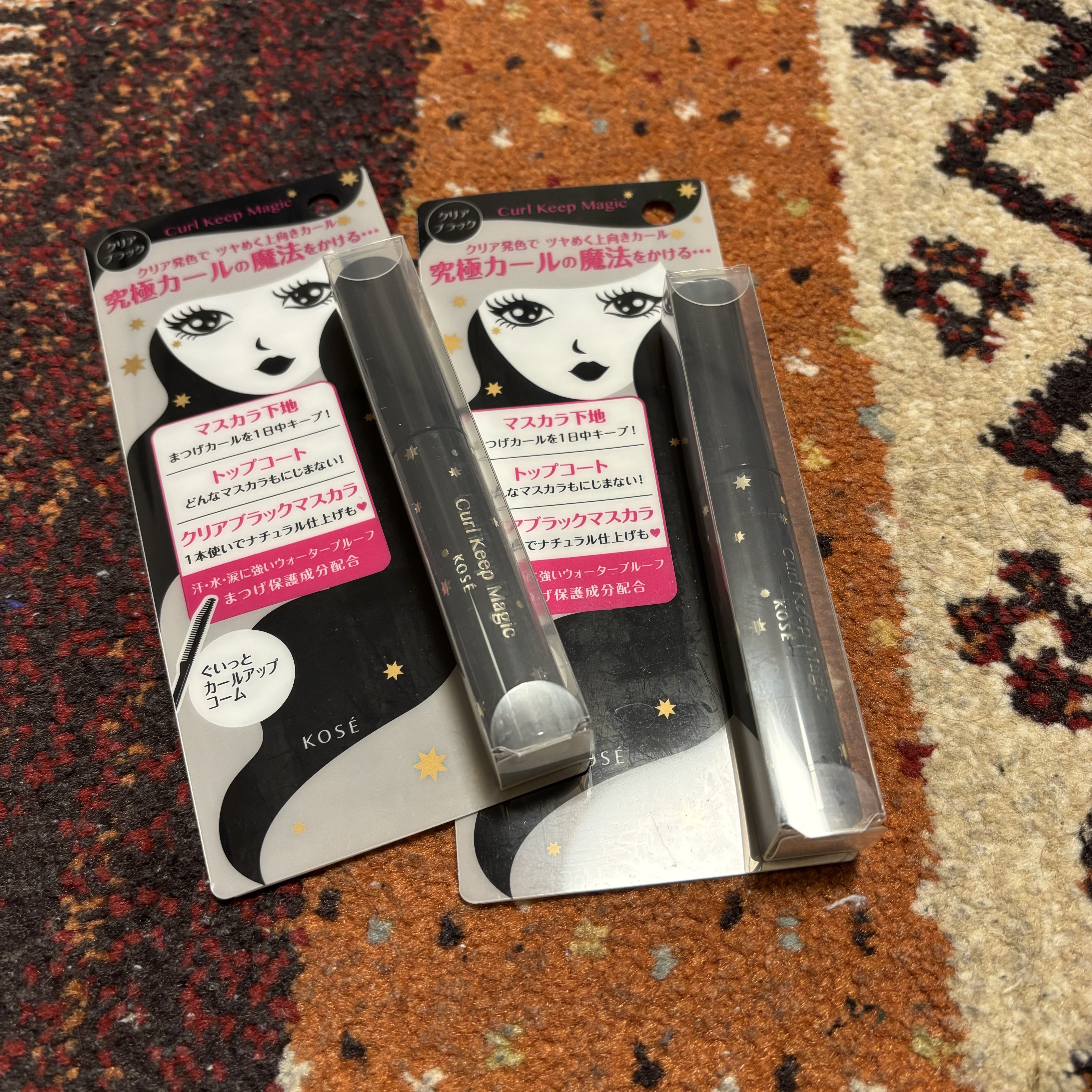  ✼••┈┈••✼••┈┈••✼••┈┈••✼••┈┈••✼
コーセーコスメニエンス
カールキープマジッククリアブラック
✼••┈┈••✼••┈┈••✼••┈┈••✼••┈┈••✼

これは何本目かわからないくらいリピートしています！

常