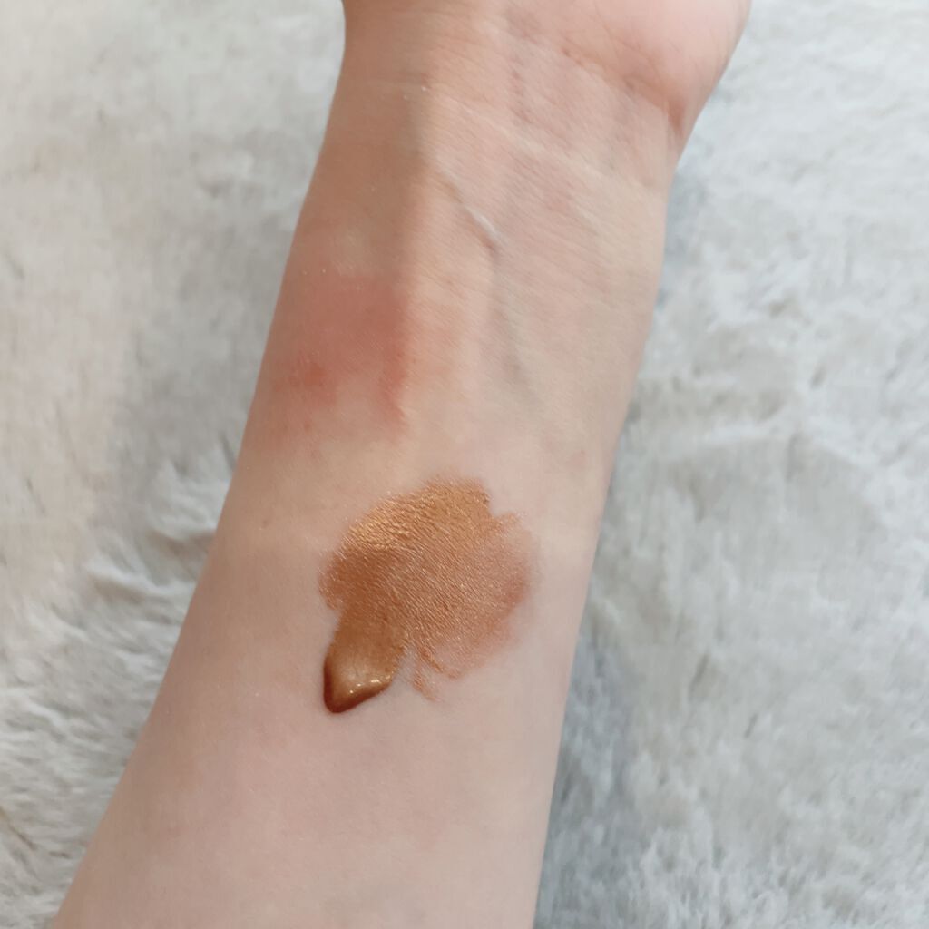 センシュアルスリーク アイズ BR-7 ライトブラウン/Visée/リキッドアイシャドウを使ったクチコミ（2枚目）