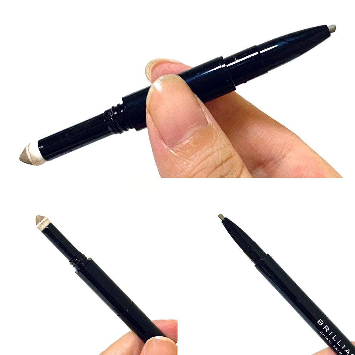 ロングステイ アイブロウパウダー&ペンシル/ブリリアージュ/アイブロウペンシルを使ったクチコミ(9枚目)