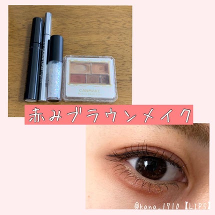 パーフェクトマルチアイズ/キャンメイク/アイシャドウパレットを使ったクチコミ(1枚目)